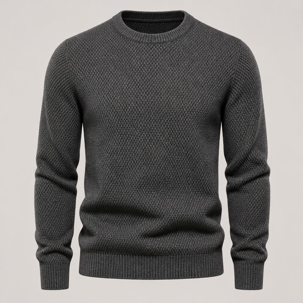 Textured Knit Pullover