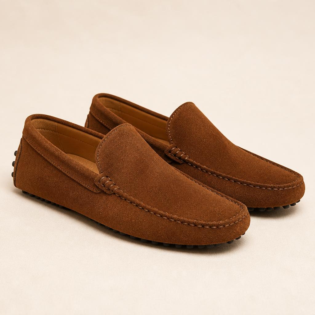 Textured Driving Moccasin