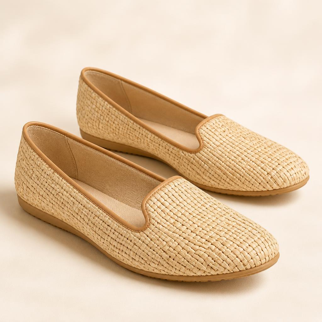 Woven Slip-On Flat